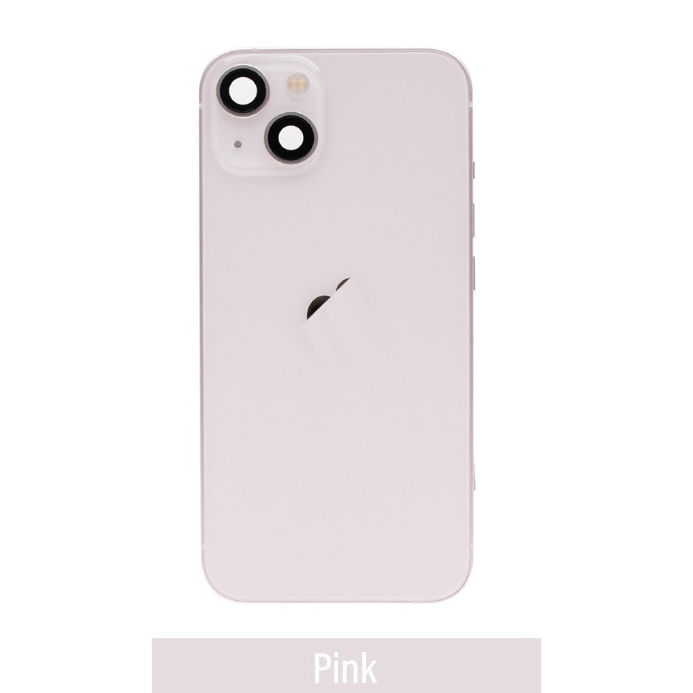Rear Housing with Full Set Parts for iPhone 13-Pink (Purple) Rear Housing with Full Set Parts for iPhone 13-Pink (Purple)